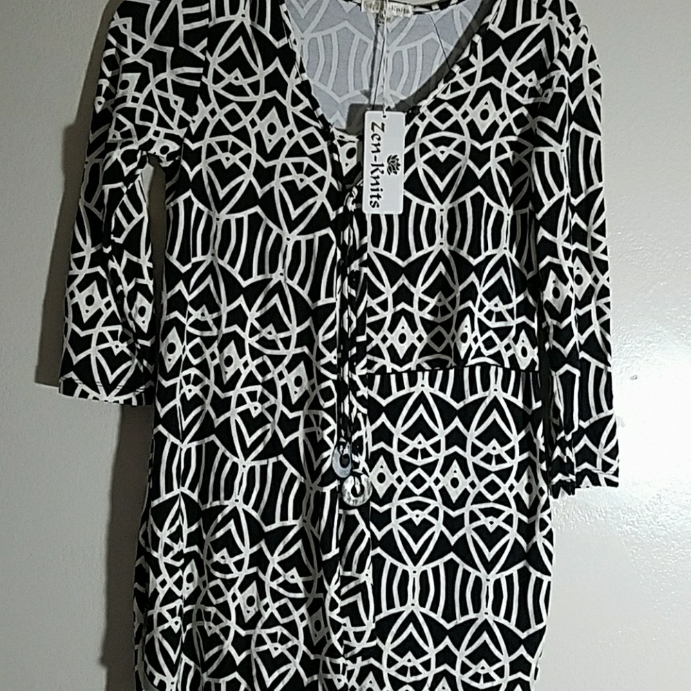 Zen Knits half sleeve top